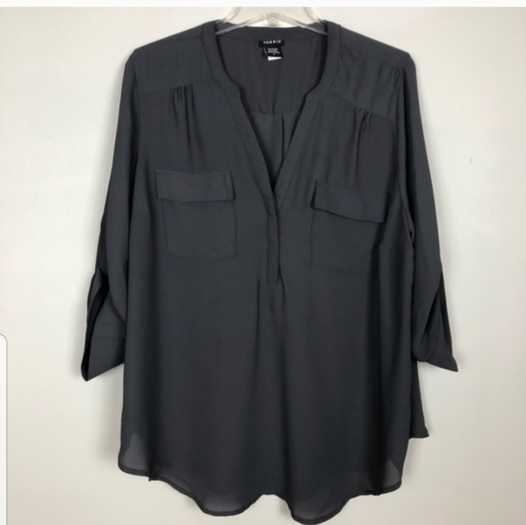 torrid Tops - Turquoise Blouse